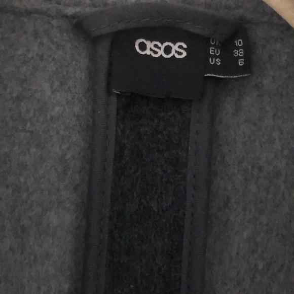 ASOS wool pea coat - Picture 2 of 2
